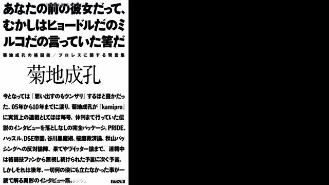 あなたの前の彼女だって、むかしはヒョードルだのミルコだの言っていた筈だ
