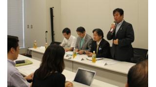 脱原発市民団体の皆さまとの意見交換会