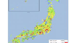 毎年東京から全国1700の市町村に移り住む様子がロングテールだった。（その１）