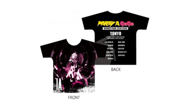 プレミアムチケットの特典「限定Tシャツ」デザイン公開！前売券先行受付は本日23:59まで！