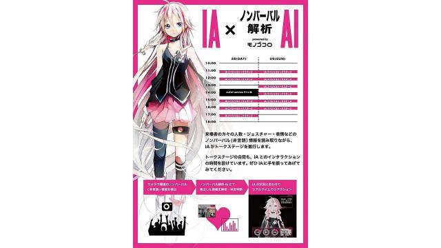 ニコニコ超会議2018（4/28、29＠幕張メッセ）にて「IA×ノンバーバル解析AI」によるトークステージを実施！