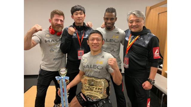 なぜあのギロチンは極まったのか？　堀口恭司マネジメントが語るコールドウェル戦大勝利の裏側!!