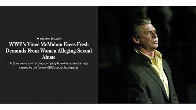 スキャンダルの嵐の中、ビンス・マクマホンWWE電撃復帰