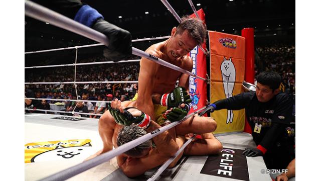 至近距離から見たクレベル・コイケvs金原正徳■八隅孝平