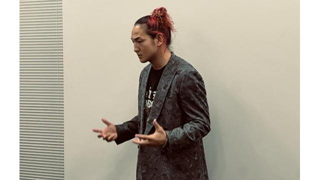 佐々木憂流迦が中邑真輔戦の“葛藤”を語る