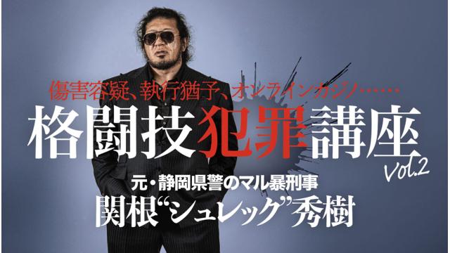 大麻、傷害、違法オンカジ…関根“シュレック”秀樹の格闘家犯罪講座