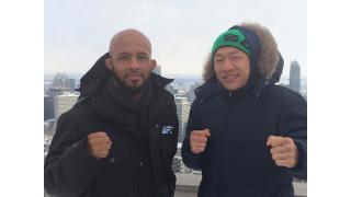 UFCタイトル挑戦の堀口恭司、決戦の地モントリオールでPR活動