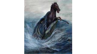 牛や馬を飲み込む巨大魚！