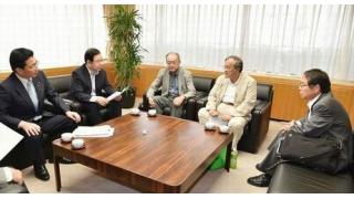 総がかり実行委３団体と志位委員長／今後のたたかいで懇談