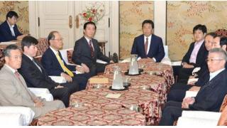 臨時国会開会を要求／野党５党１会派　書記局長・幹事長会談開く