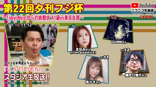 ボートレース平和島ライブ　こんせいそんのスタジオ生放送！『第22回夕刊フジ杯～TokyoNextからの挑戦状A1級vs東京支部～』