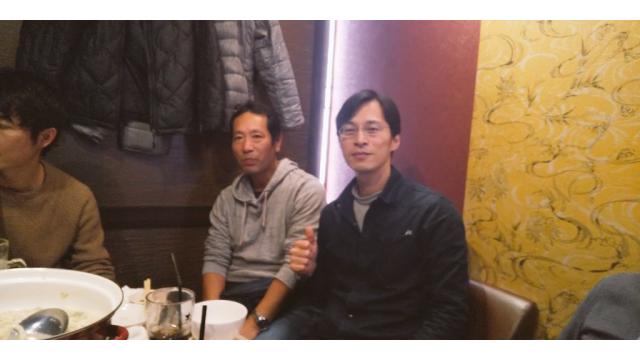 作家で金融研究家の安部芳裕さんと知人を集めて渋谷で忘年会を開催