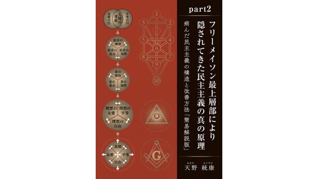新刊の発売を開始！『パート２　フリーメイソン最上層部により隠されてきた民主主義の真理』