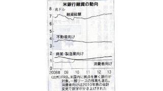 有料記事を無料公開　2013年11月21日「米国の銀行融資状況から見る景気動向と日本の家計への影響」
