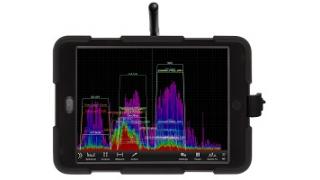スマートフォン対応 2.4GHz/5GHzスペクトラムアナライザ SSIDスキャナ WiPry 5x登場