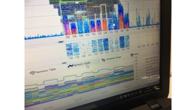 W52 W53 W56 W58の長時間のスペクトラムと無線LAN状況のログ取得ならMetageek社Wi-Spyがオススメです