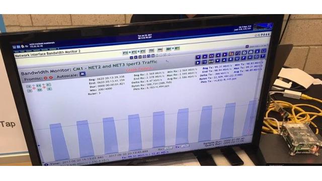 RonaldさんによるNSP Proと独自ドライバによるのフルキャプチャテストのデモンストレーション