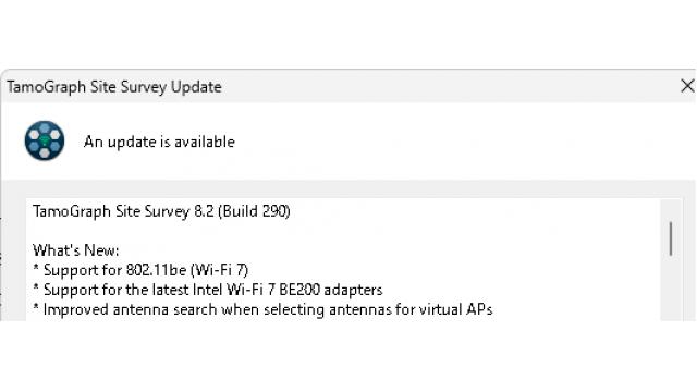 TamoGraph ProがIntel BE200アダプタとともにWi-Fi7対応