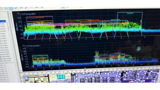 今年の幕張も電波いっぱい WiFi7パケットキャプチャもあります