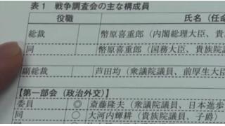 1月29日　敗戦直後の戦争調査会について