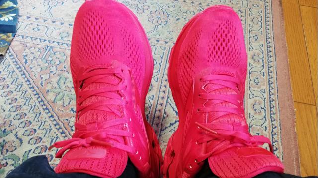 新しいランニングシューズを買ってみた！