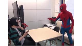 マスクマン対決動画：横山緑とスパイダーマン