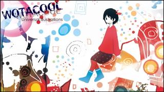 Universal illustration's WOTACOOL+ 「ふしぎなせかいとおんなのこ」
