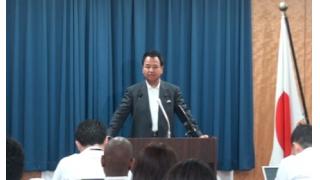 甘利明内閣府特命担当大臣　閣議後定例記者会見（6月11日）