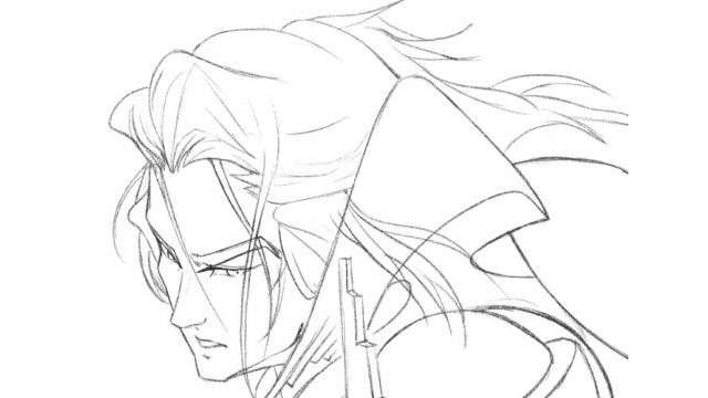 イーノック線画あげる