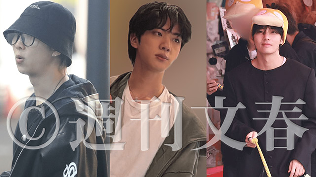 《BTS厳戒トーキョー滞在記》RM→渋谷で飲み会、JIN→伊豆の温泉、V→よみうりランド…密着撮！