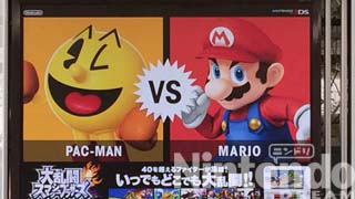 山手線・中央線でVS！『スマブラ』ポスター (その1)