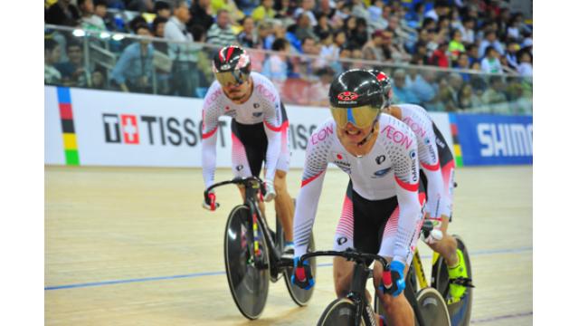 2017　UCIトラック世界選手権　初日レポート 女子団抜きは日本記録更新も予選突破ならず。男子チームスプリントは1回戦に進出し7位。女子スクラッチ出場の上野みなみは21位。