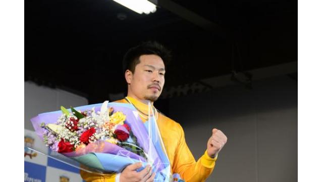 たちあおい賞争奪戦（GIII）優勝は古性優作選手