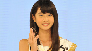 中学１年生の高橋ひかるさんが国民的美少女グランプリに決定！