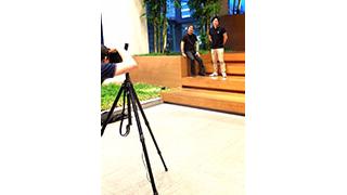 坂口さんと田畑さん（林克彦）