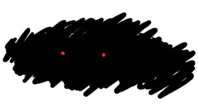 恐怖の月曜博物館。　収蔵品No.003　暗い怖い恐怖（藤川Q）