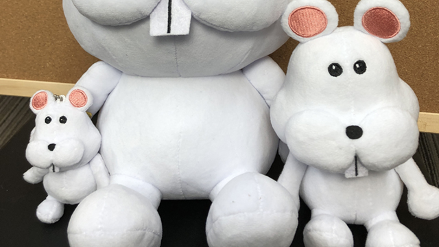 【9/30まで】『げんきねずみのチャア』ぬいぐるみ、気合入れて作ったぜー！！