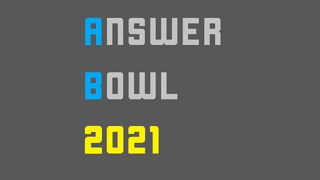 「AnswerBowl #3」開催決定！