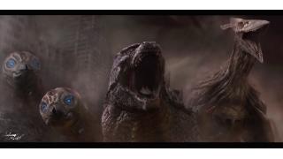 モスラ、キングギドラ、さらにはデストロイアも！北米版「GODZILLA」続編をイメージしたアートワークがすごい