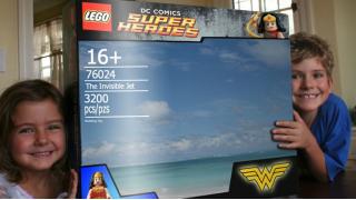 見える？ バカには見えないレゴ「INVISIBLE JET」を組み立てたよ！