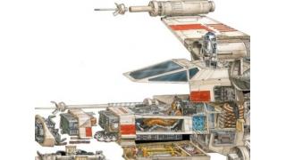 ものすごく濃厚な色気が感じられる「スターウォーズ」の兵器を丸裸にした解剖イラスト集