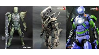 エヴァやガンダム、ウルトラマンなどをモチーフにした「アイアンマン」のカスタムフィギュアがすごい