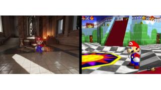 「スーパーマリオ64」を次世代ゲームエンジン「Unreal Engine 4」でリメイクしてみた