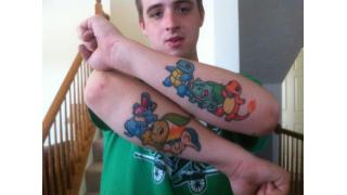 【続】惚れぼれするほどカッコイイ＆カワイイ「ポケモン」タトゥーBest15