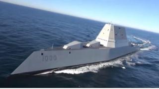 レールガン搭載予定の米軍最大級の最新ステルス駆逐艦「ズムウォルト」が航行試験を開始！なお艦娘っぽい擬人化イラストも作られ始めている模様
