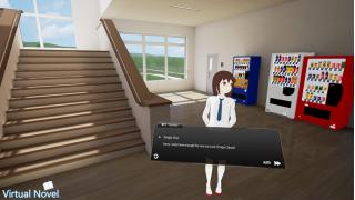 VRでギャルゲーだと…!? ノベルゲームの世界に飛び込めるVR-ADV「Virtual Novel」登場