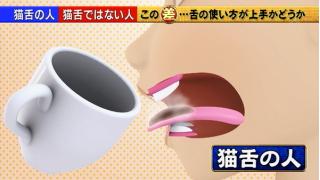 猫舌の人は舌の使い方が下手くそなだけらしい・・・