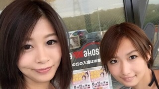 ８月１２日（水）熊原楓、高橋なおの「突撃！ムテキガール」　公開取材　ＧＯＬＤ玉越春日井インター店