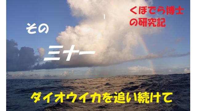 窪寺博士のダイオウイカ研究記－その31