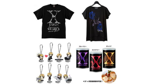 X JAPANツアーグッズが即完多数につき再販決定！！